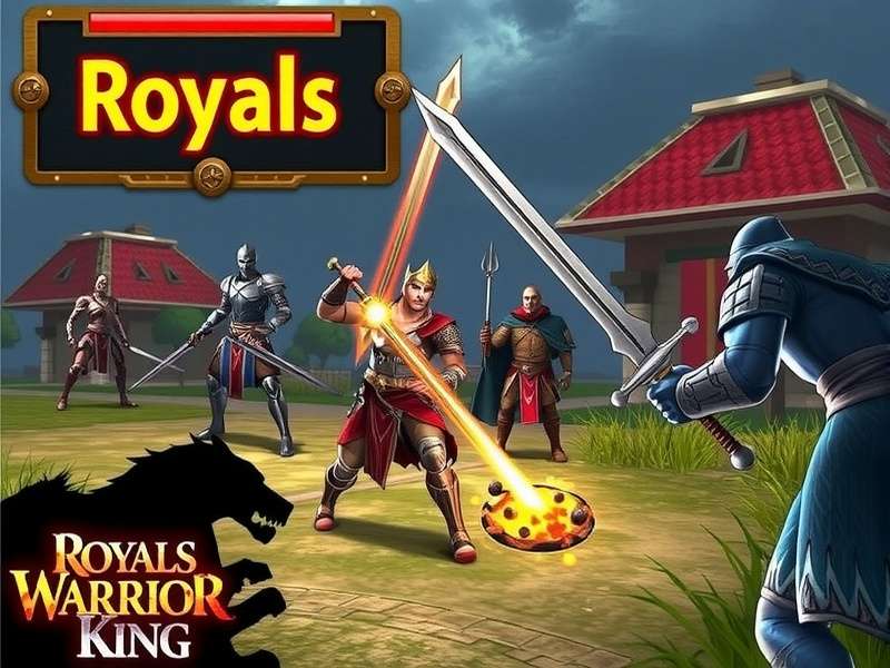Royals Warrior King combat gameplay